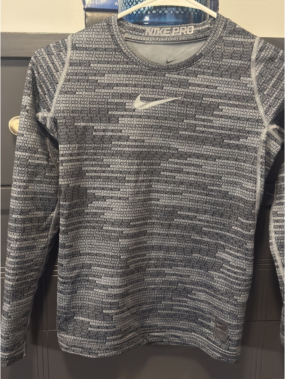Nike Pro Dri-FIT Fitted Long Sleeve Shirt Large